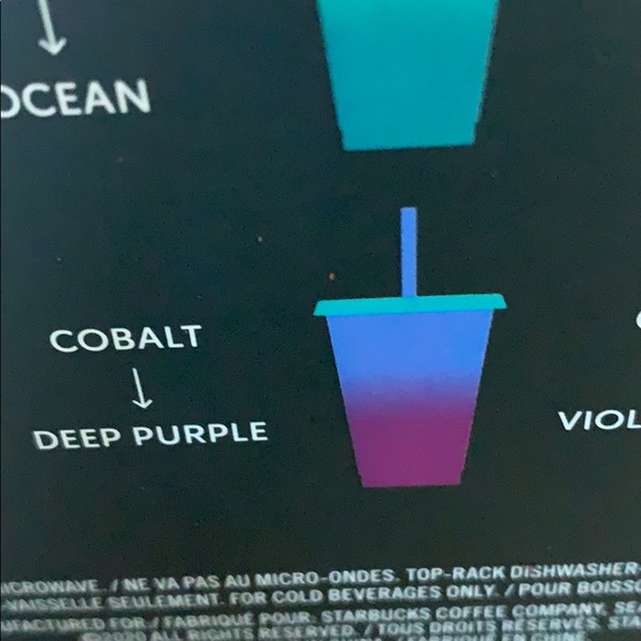 Starbucks Color Changing Cold Cup SINGLE - Picture 2 of 4